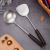 Home Supplies Kitchenware Spoon Stainless Steel Wooden Handle Spatula Colander Household Hardware Wholesale Stall Running Rivers and Lakes