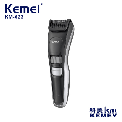 Cross-Border Factory Direct Supply Electric Clipper Komei KM-623 Factory Wholesale Positioning Comb Ten Speed Adjustable Hair Clipper