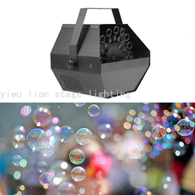 Factory Direct Sales Battery Type Steel Casing Stage Bubble Machine Portable Foaming Machine Special Effects Equipment for Wedding Outdoor Activities