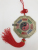 The religious ritual conjuration pendulum pendant 9.5cm color 12 color Zodiac Taiji Bagua mirror
