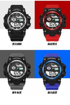 Waterproof Men's Sports Electronic Watch Factory Wholesale