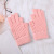2022 New Autumn and Winter Children's Thickened Cold Protection Warm Gloves Student Dew Two Finger Riding Writing Gloves Wholesale
