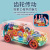 Transparent Gear Car Boy Toy Early Childhood Education Assembled Toy Car Galloping Large G Model Electric Lamplight Car