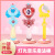 Cross-Border New Arrival LED Light Luminous Sound Effect Magic Wand Girl Toy Electric Lamplight with Retractable Magic Wand Stall