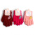 Autumn and Winter Cold-Proof Finger Gloves Cute Carrot Jacquard Striped Warm Gloves for Students and Children Wholesale