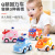 Cross-Border Hot Selling Press Fun Car Cartoon Children's Toy Car Stall Popular Little Boy Duck Inertial Vehicle