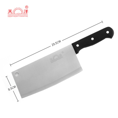 Steel Kitchen Knife Wholesale Household Slicing Knife Meat Cleaver Gift Knife Lady Knife Running River and Lake Stall