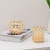European-Style Crystal Candle Holder Ornaments Spherical Candlestick Desktop Decoration Crafts