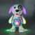 New Electric Toy Dog Music Light Dancing Walking Children TikTok Robot Dog Stall Hot Sale