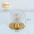 European-Style Crystal Candle Holder Ornaments Spherical Candlestick Desktop Decoration Crafts