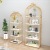 Product Display Rack Nordic Floor Shelf Light Luxury Bookshelf Golden Iron Living Room Partition Storage Bedroom Birdcage