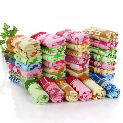 Towel 70G Computer Printing Cotton Wool Daily Stock Big Towel Stall Running Rivers and Lakes Free Recording Wholesale