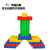 Hualong Factory Direct Sales Educational Building Blocks Plastic Assembling Building Blocks Plastic Building Blocks DIY Intelligence Toys