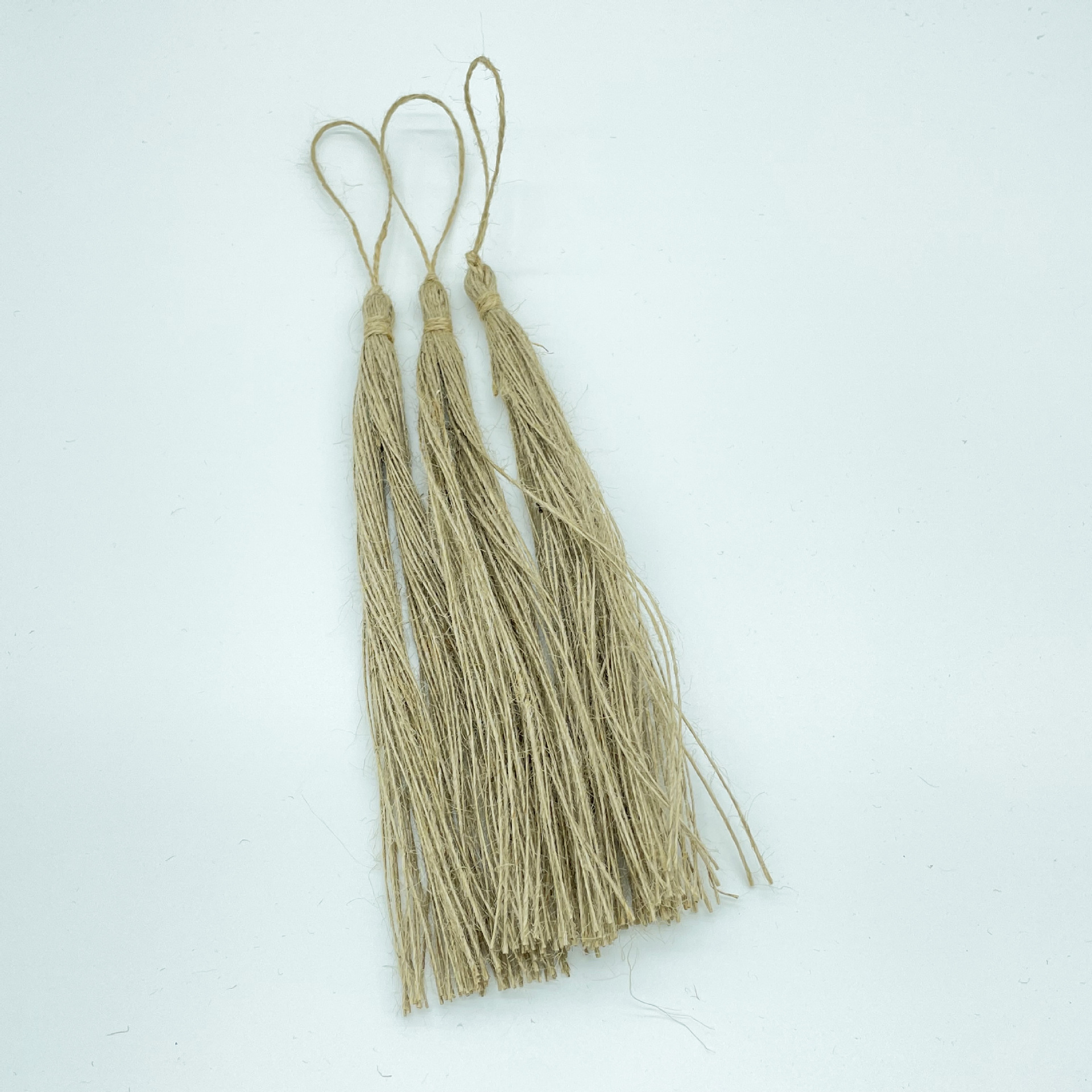 原色麻绳流苏穗 diy手工挂绳流苏 抱枕辅料 装饰花边包头穗