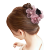 Thin Grip Hair Band Korean Hairpin Hairpin Large Hair Claw Clip Clamp Mesh Adult Head Flower Headdress for Women