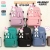 Korean Style Trendy Cool Strap Doll Style Computer Bag Backpack Schoolbag Travel Bag Shoulder Bag Travel Bag Large Capacity