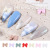 Japanese-Style and Internet-Famous Same Pearl Bow Nail Accessories Ins Fairy Nude Powder Resin Three-Dimensional DIY Nail Jewelry