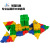 Hualong Toy Little Genius Building Blocks DIY Building Blocks Assembling Toys Plastic Educational Building Blocks Desktop Toys