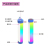 LED Smart Bluetooth Audio Tube White Light Emergency Light RGB Tube Good Sound Quality USB Charging Voice Control Rhythm