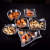 KTV Special Acrylic Color Snack Dish Household Snack Dried Fruit Tray Plastic Melon Seeds Candy Plate Bar