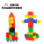 Hualong Toy Little Genius Building Blocks DIY Building Blocks Assembling Toys Plastic Educational Building Blocks Desktop Toys