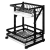 Stainless Steel Folding Dishes Storage Rack for Foreign Trade