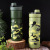 X49-P5-20 Camouflage Outdoor Travel Portable Water Bottle Sports Cup Portable Large Capacity Pp Plastic Water Bottle Cup