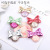 Small Wholesale Children's Hair Accessories Cartoon Minnie Barrettes Girls Holiday Ornament Side Clip DIY Handmade Headwear Hairpin