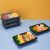 Customized Disposable Japanese-Style Lunch Box Siamese Sushi Bento Lunch Box Creative Light Food Fruit Salad Takeaway Packing Box