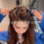 Retro French Classic Style Braided Hair Barrettes Side Double Layer Bangs Duckbill Clip Female Clip Hairware Plush Hairpin