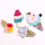 90510 Ice Cream Cone Barrettes Flower All-Inclusive Children Barrettes Baby Girl Sequins GREAT Side Clip