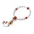 Palace Same Style Fuca Queen Qin Lan Natural White Crystal Qing Court Eighteen Prayer Beads Bracelet Rosary Bracelet
