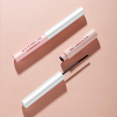 Water Baolian Ultra Fine Mascara Waterproof Sweat-Proof Long Curling Not Easy to Smudge Lengthened Long-Lasting Natural Fine Bruch Head