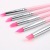 New Nail Beauty Silicone Pen Engraving Pen Hollow Embossed Pen Manicure Implement Soft Pen Pen 5 Sets Factory Supply