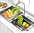 Kitchen Household Dish Rack Draining Rack for Foreign Trade