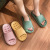 Bathroom Leaking Slippers Summer Bath Non-Slip Deodorant Quick-Drying Hollow-out Platform Household Couples Sandals Men
