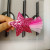 South Korea Imported Rainbow Yarn Children's Barrettes Mesh Hair Accessories Large Sequins GREAT Five-Pointed Star Peach Heart Cloud Hairpin