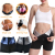 Breasted Coating Abdominal Pants Women's High Waist Skinny Leg Burst into Sweat Sports Sweat Waist Slimming Fitness Yoga Short Shorts