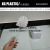 toilet brush set household plastic sanitary toilet cleaning brush with base fashion style creative bathroom accessories