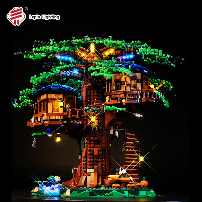 Building Blocks Lighting Compatible with Lego Tree House 21318 Creative Tree House Light Jungle Tree House LED Light Set