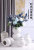 Nordic Simple Golden Ceramic Vase Light Luxury Flower Home Decoration Living Room TV Cabinet Dining Table Vase Decoration