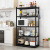 Steel Kitchen Shelf Floor Multi-Layer Five-Layer Cabinet Pot Rack Microwave Oven Storage Rack Domestic Storage Rack