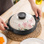 Household Dry-Burning Claypot Rice Casserole Korean Hand-Painted Stone Pot Bibimbap Gas Rice Noodles Braised Chicken Pot