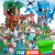 with Lego My World Building Blocks Educational Assembly Toy Children's Organ Cave Village Tree House 6-12 Years Old