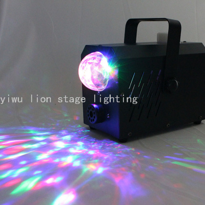 Factory Direct Sales 500W Magic Ball Led Wireless Remote Control with Light Smoke Making Machine Festival Stage Sprayer Wholesale