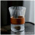 Striped Glass Coffee Cup with Heat Insulation Tea Cup Wholesale Creative Juice Milk Cool Drinks Cup Simple Breakfast