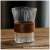 Striped Glass Coffee Cup with Heat Insulation Tea Cup Wholesale Creative Juice Milk Cool Drinks Cup Simple Breakfast