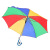 Umbrella Children's Umbrella Rainbow Umbrella Creative Watermelon Umbrella Foreign Trade Umbrella Straight Umbrella 