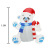 Cross-Border New Arrival Amazon 1.2 M Inflatable Christmas Bear Gift Bag Inflatable Decoration Courtyard Layout Party Toys