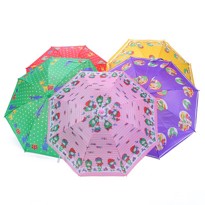 Umbrella Children's Umbrella Automatic Cartoon Printing Umbrella Whistle Umbrella Foreign Trade Umbrella